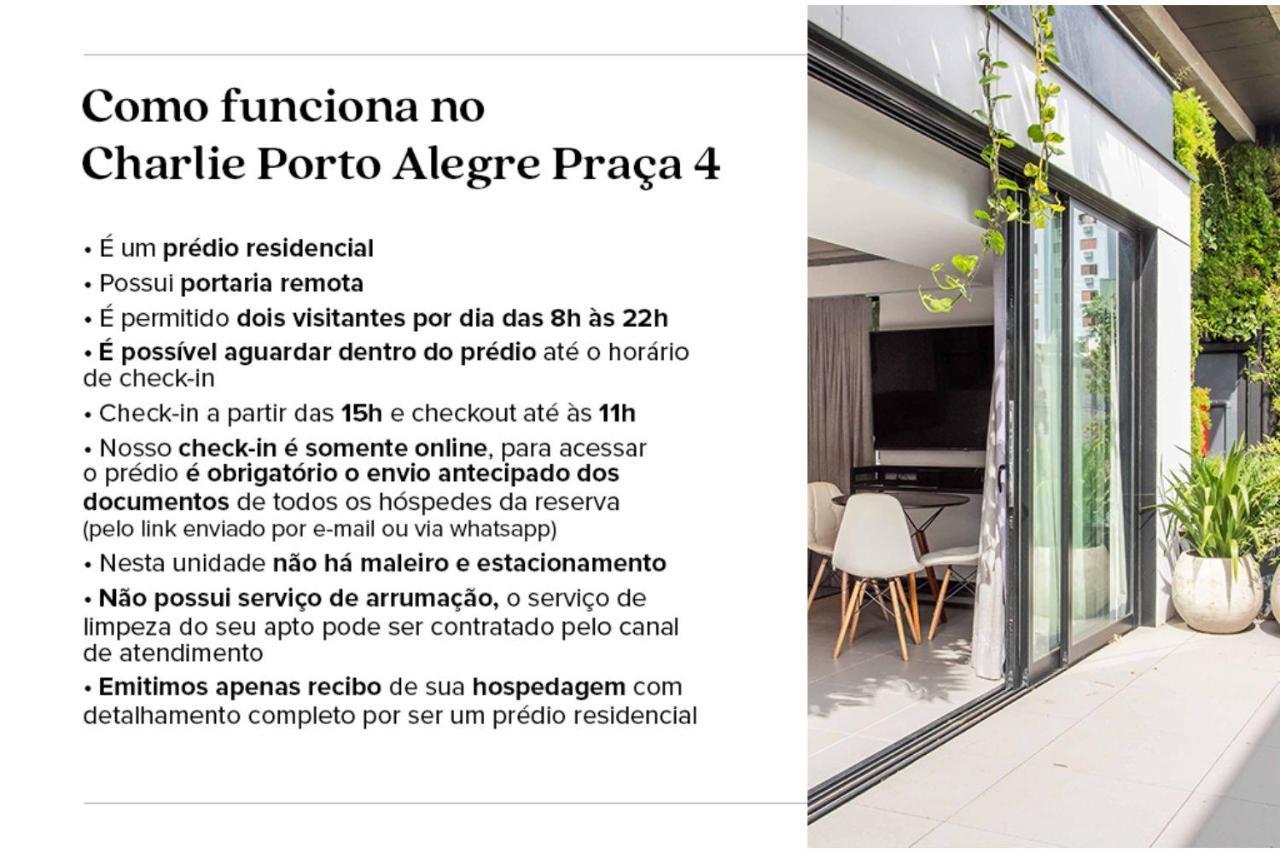 Charlie Porto Alegre Praca 4 Apartment Exterior photo
